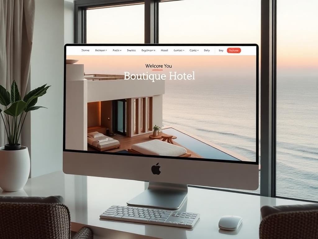 Sito web per Hotel — Marea Boutique Hotel