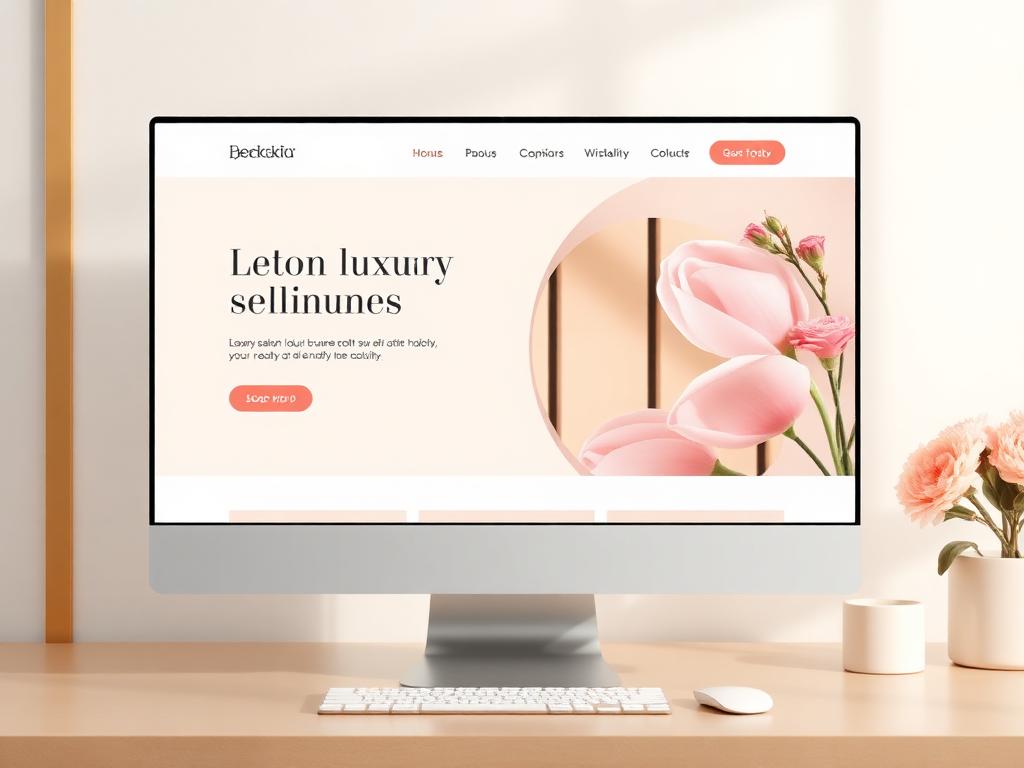 Sito web per Beauty — Atelier Luce